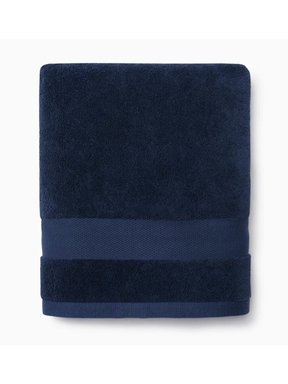 NWT SFERRA Bello Bath Towel Navy Size 30x60